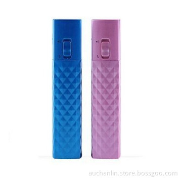 Portable Power Bank 2800mAh with Flashlight for iPhone/Samsung